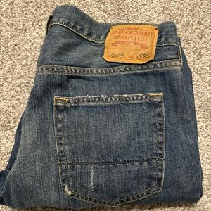 Abercrombie & Fitch Blue Bootcut Jeans